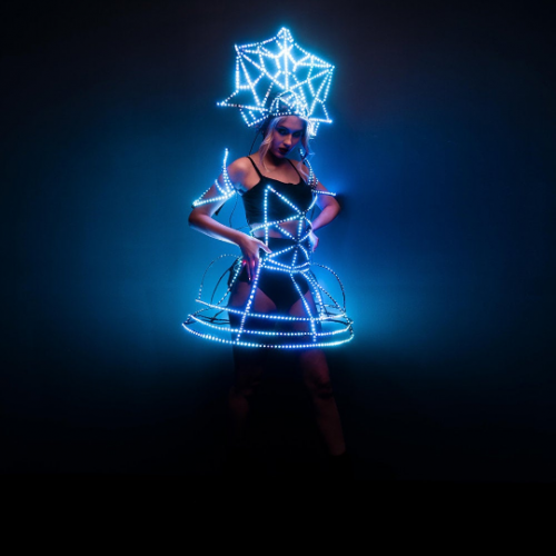 LED cage corset