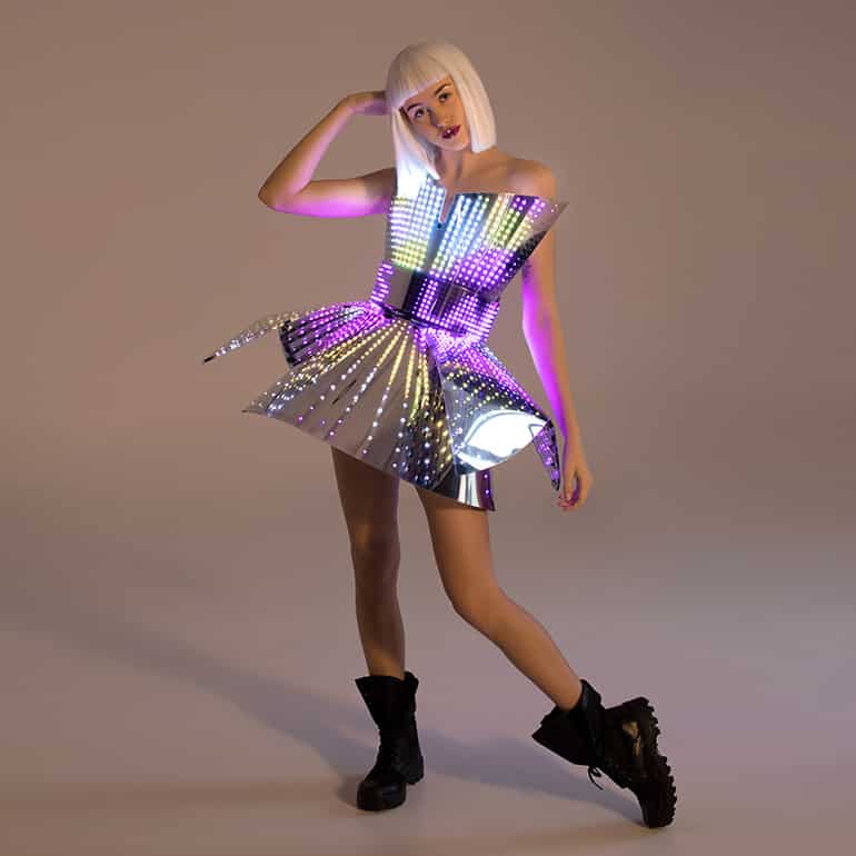 plastic dress