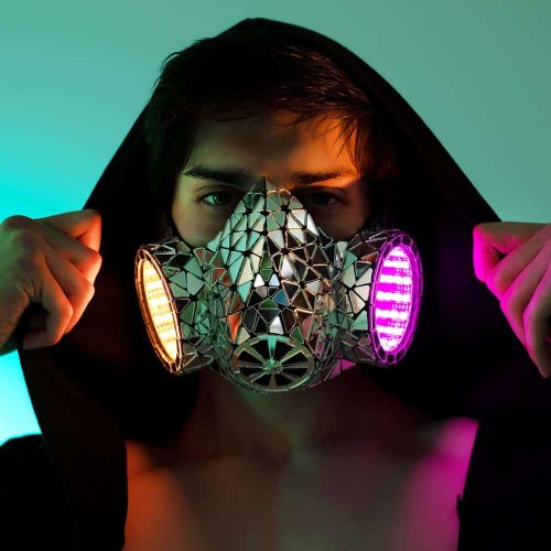 Mirror Infinity Mask - LED Respirator