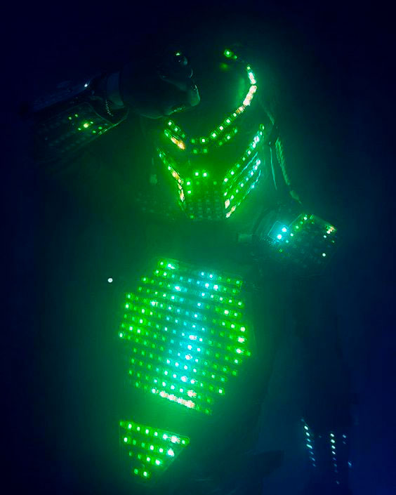 LED Alien Costume
