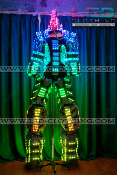 LED Cyborg Costume