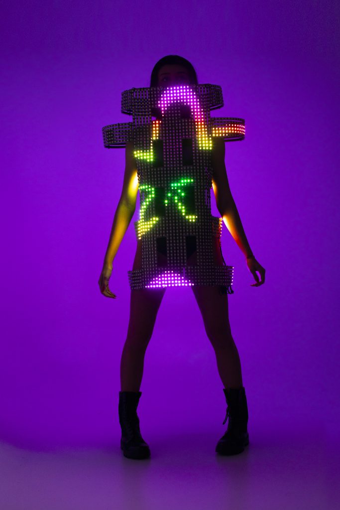 Smart Rainbow Light Up Dress