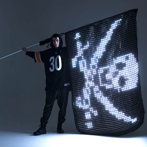 Pirat Smart Light Up Flag with 2520 LEDs