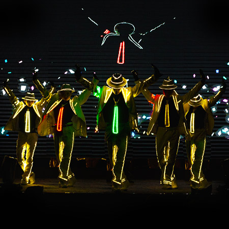 LED Michael Jackson show