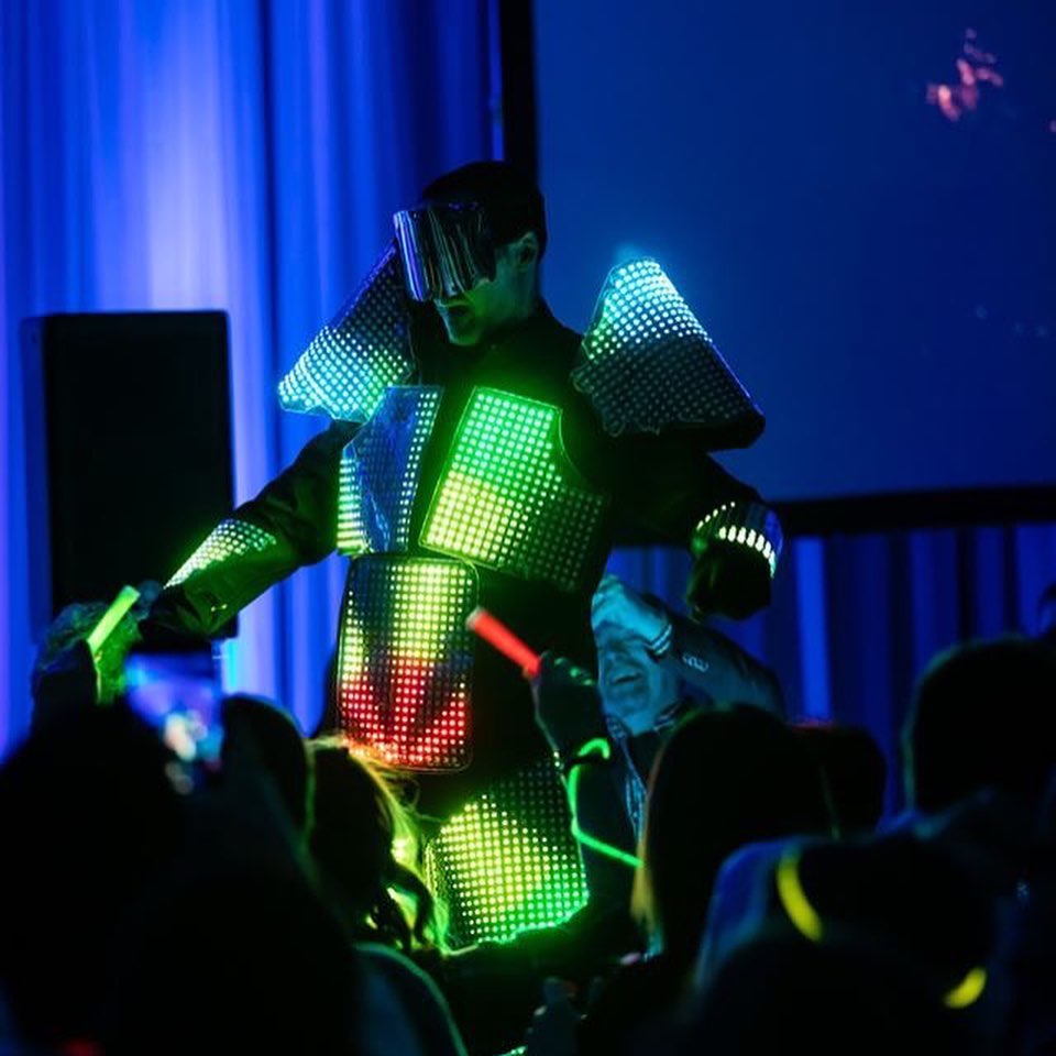 Smart Stilt Walker LED Suit