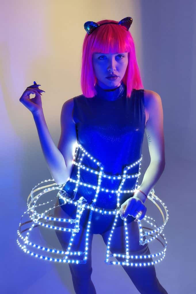 LED Corset Anime Style Performer