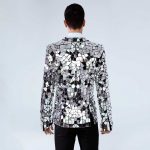 Disco Ball Silver Jacket Broken Mirror Style