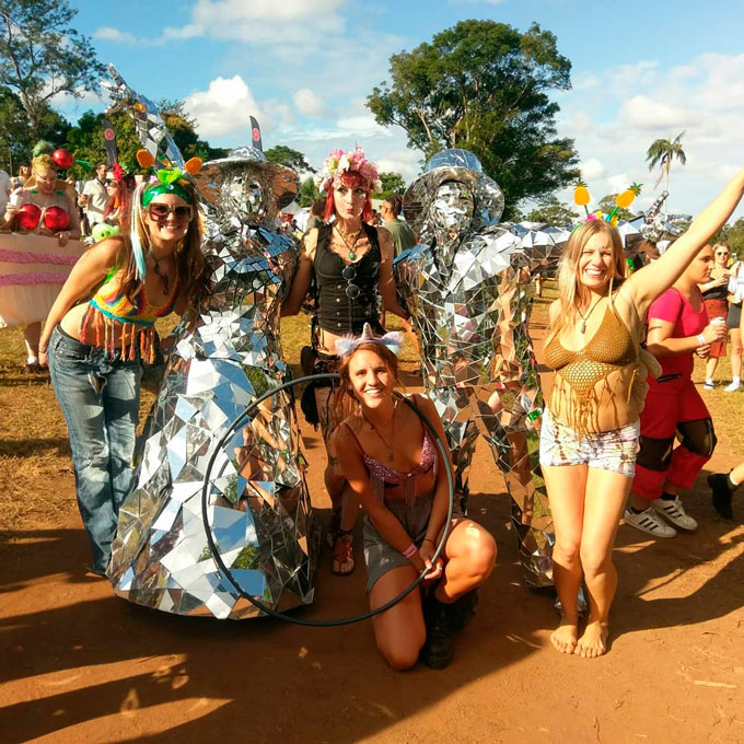 Mirror Family at a Music Festival