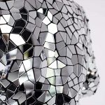 Disco Ball Silver Jacket Broken Mirror Style