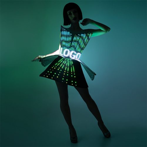 Smart Pixel Dress LED Screen Belt