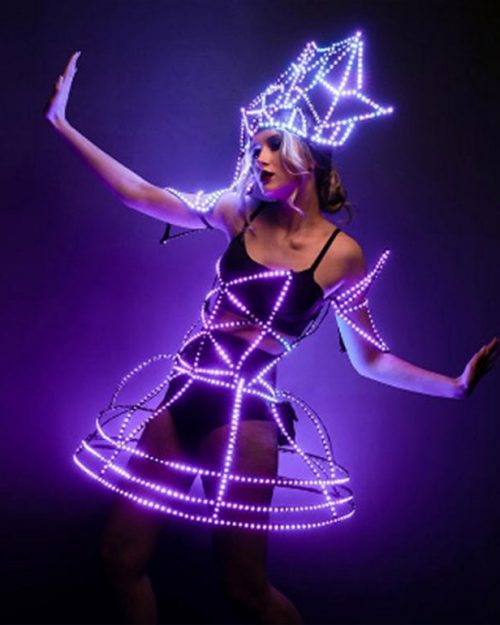 LED Cage Corset