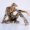 Mirror Kitty Festival Suit Disco Ball Mirror Costume "Circle" Catwoman Style — photo 2
