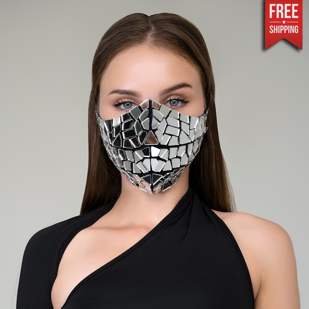 Silver Face Mask ETERESHOP main