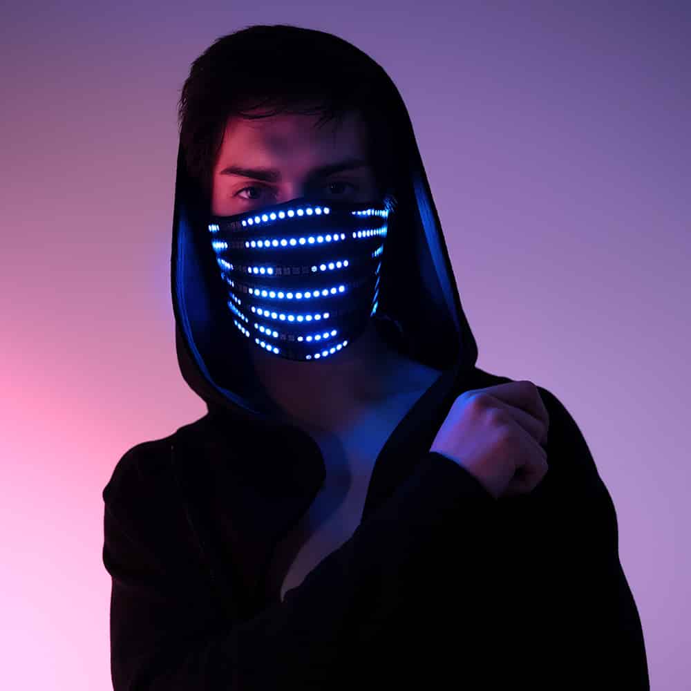 Smart LED Face Mask minimalist style by ETERESHOP