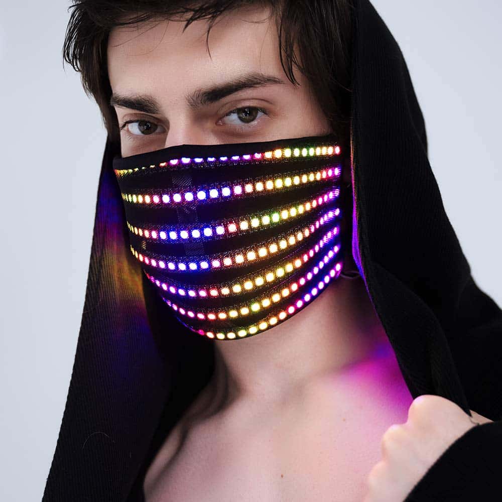 Smart LED Face Mask minimalist style by ETERESHOP