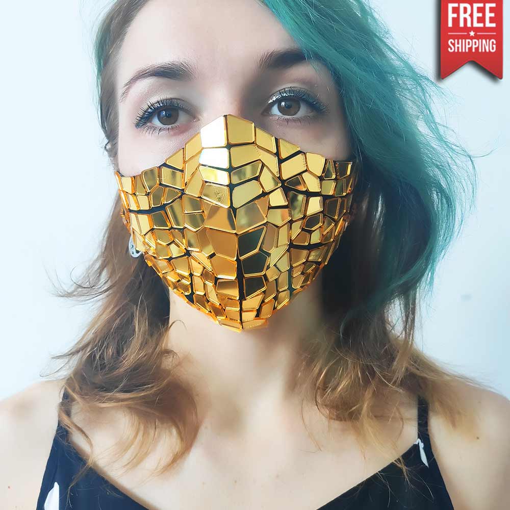Gold Face Mask ETERESHOP new collection