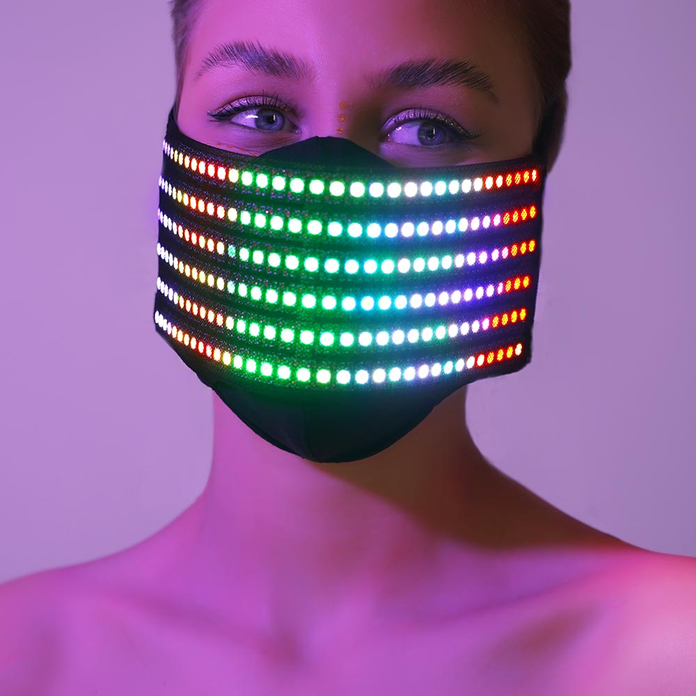 Smart LED Face Mask Horizontal Strips by ETERESHOP