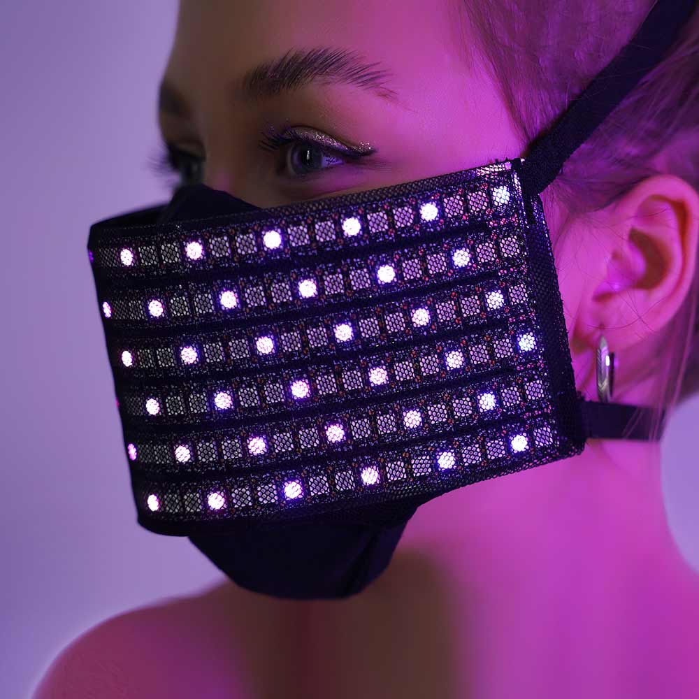 Smart LED Face Mask Horizontal Strips by ETERESHOP