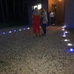 LED fairy balls luminous road