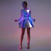 Led dress mini