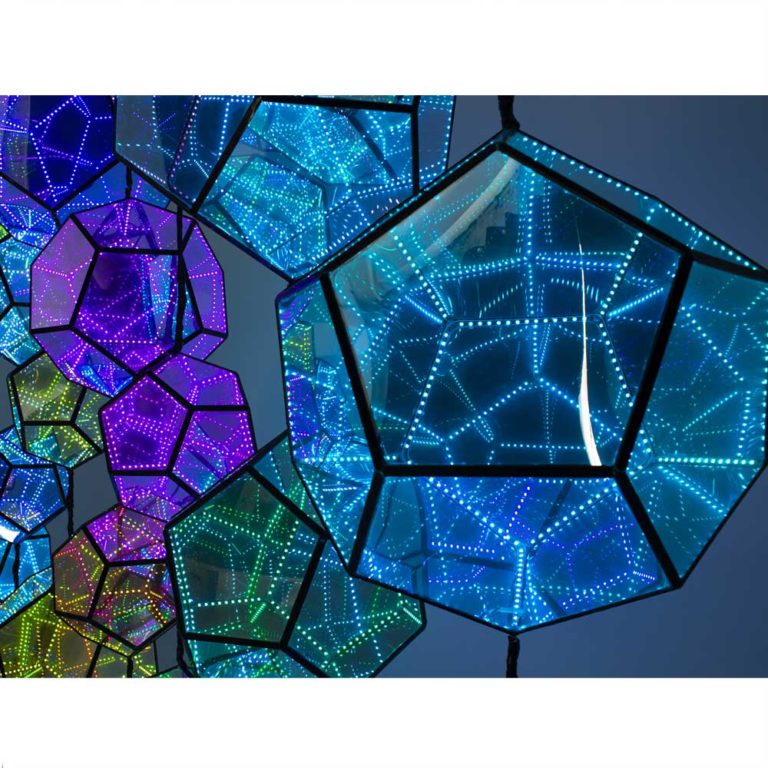 LED Infinity Mirror Dodecahedron by _N13