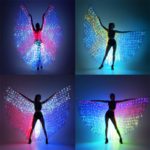 Smart Pixel Belly Dance Wings LED Flag effects