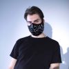 Black Lava Face Mask with Smart LEDs and Сracked Mirror Effect for Halloween — photo 10