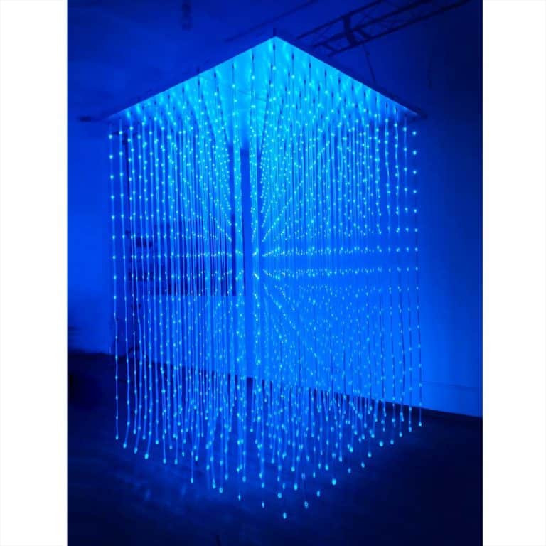 LED Cube with 2300 LEDs for shows and events at an affordable price