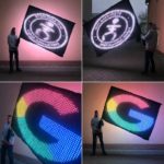 Double Sided Smart Light Up Flag 5040 LEDs