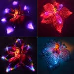 Glowing LED Dress Luminous Flower Outfit ETERESHOP Design