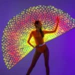Pixel Smart LED Peacock Fantail Costume 700 LEDs