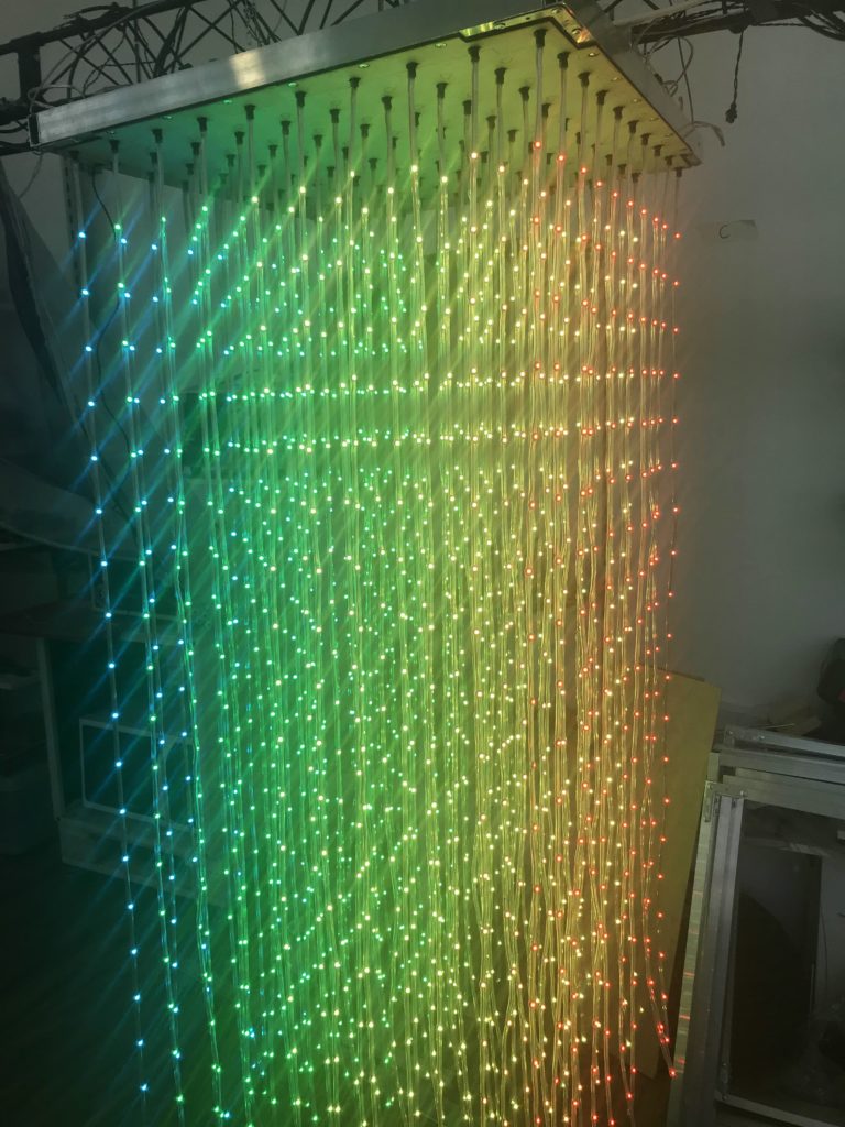 High-density Smart 3D LED Cube with 16k LEDs - by ETERESHOP