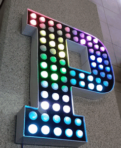 Smart LED 3D Letters for Ads Design