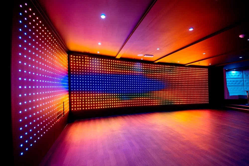 Smart Pixel Lights Large Display Installation