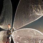 Giant Smart Pixel Butterfly Wings