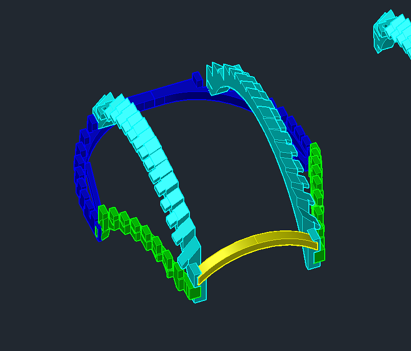 Creating a 3d helmet in Autocad