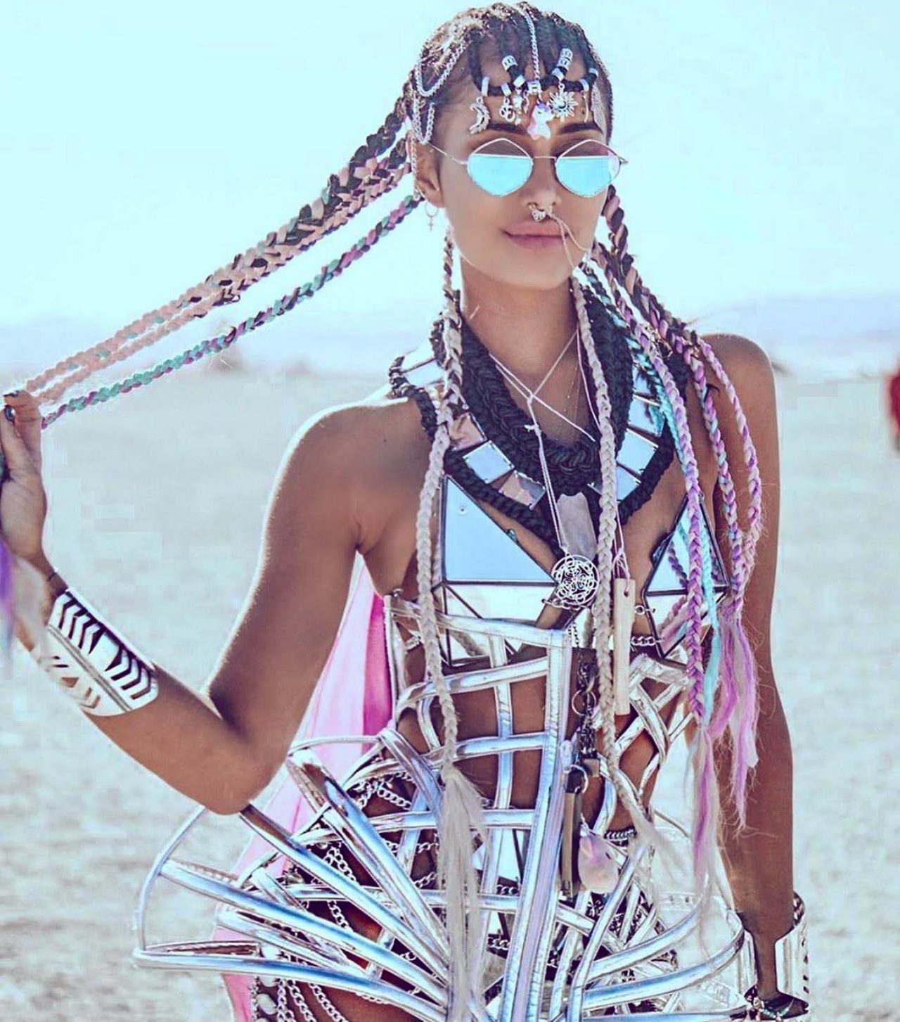 gold festival outfit