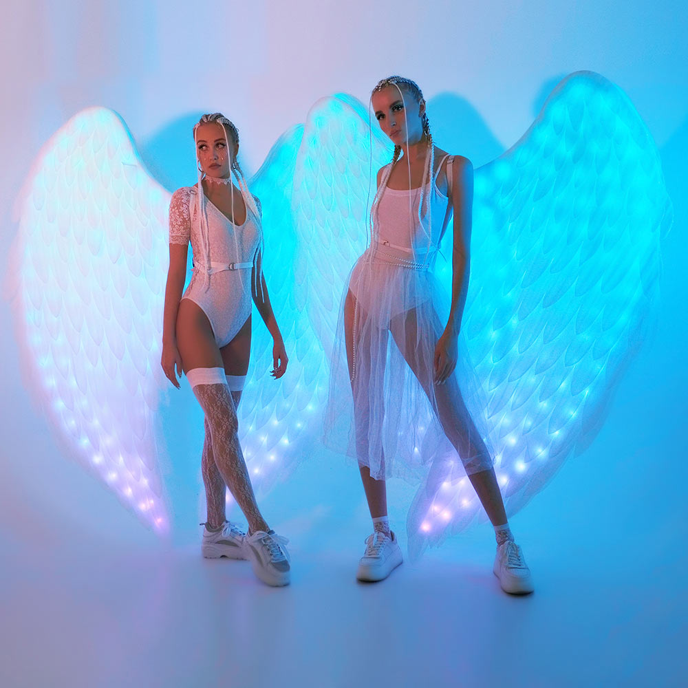 Angel Wings Costume with LEDs