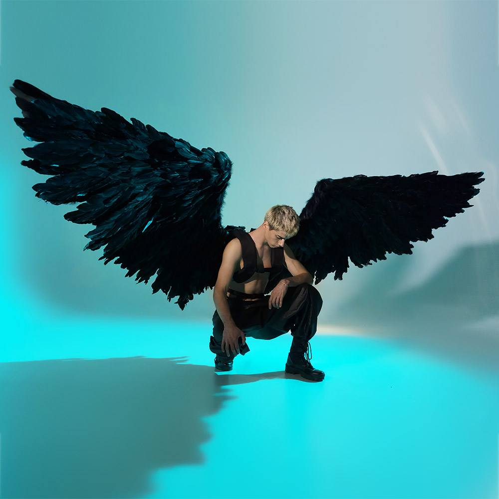 Gothic Angel Black Wings - Punk Rave