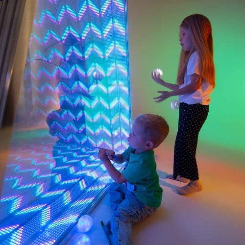 Large 3D LED Infinity Mirror decoration for your party with 8000 LEDs