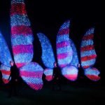 Butterfly wings 3,5 m 3400 LEDs