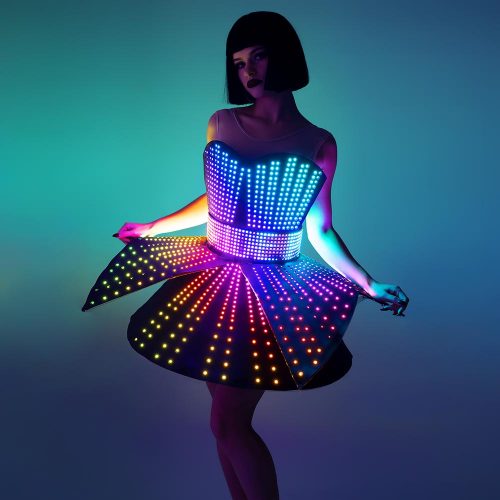 Rave LED light up dress