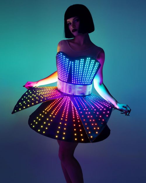 Rave LED light up dress