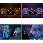 Luminous Dodecahedron Decoration