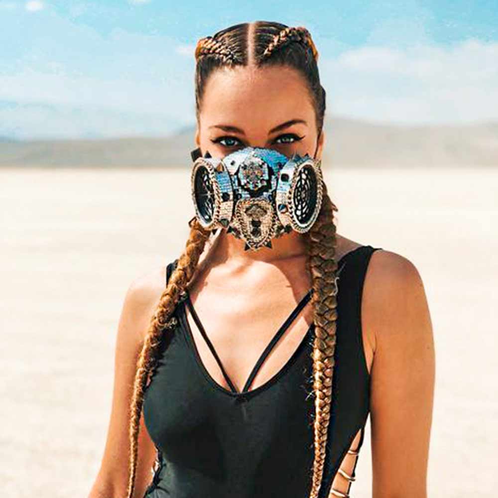 Burning Man mask