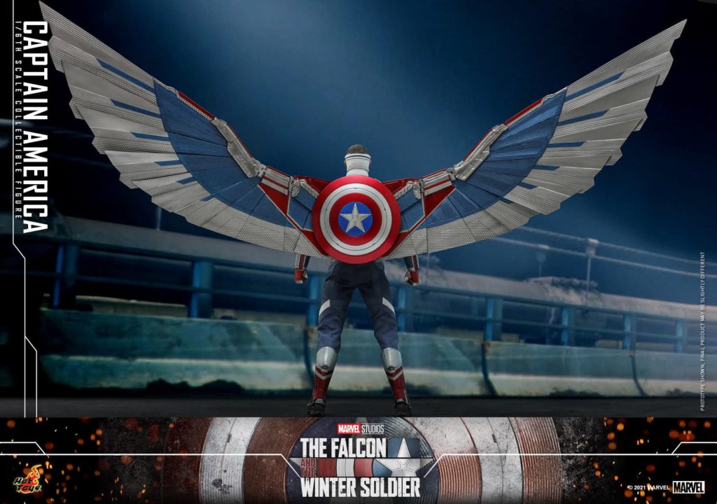 Marvel's Mechanical Falcon Wings