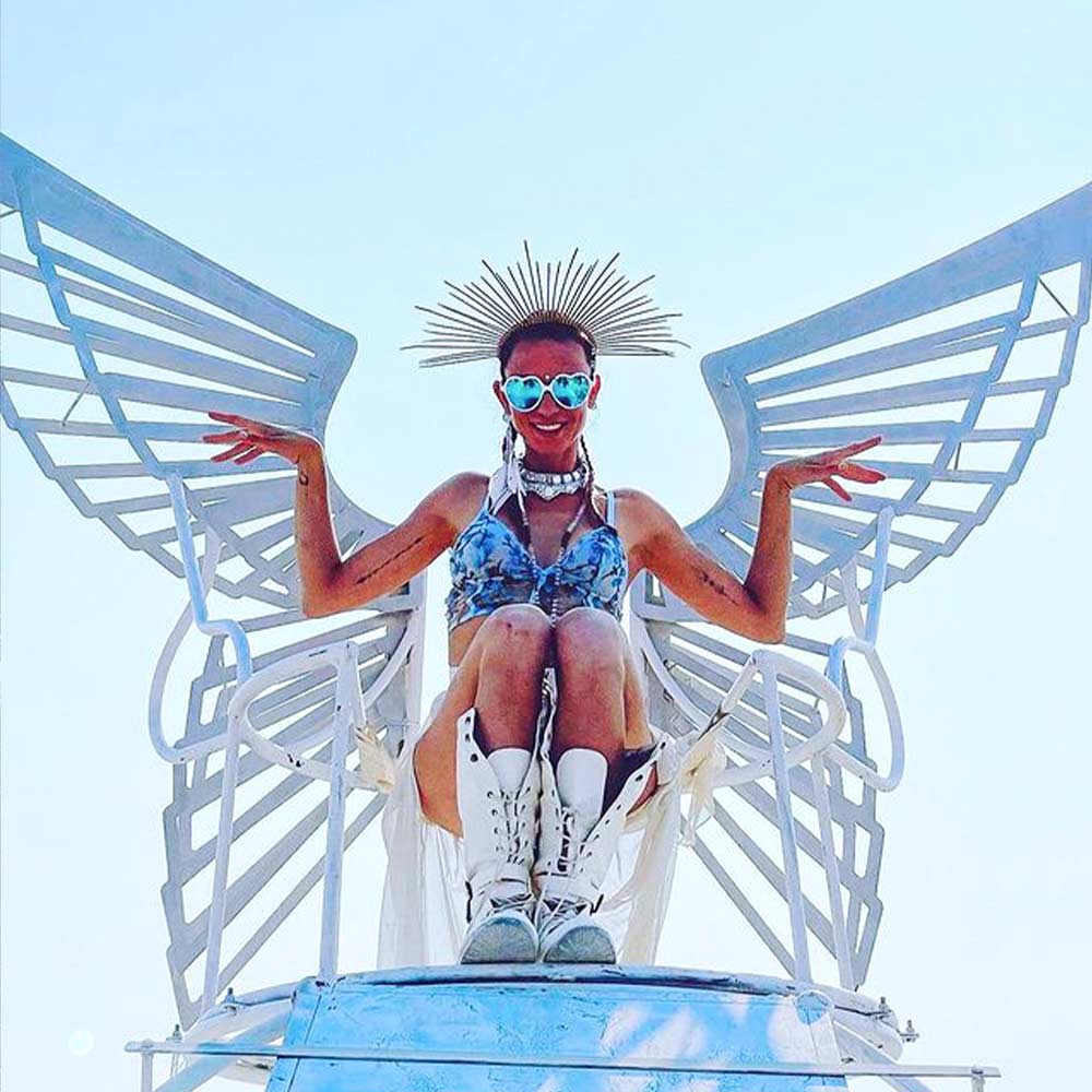 idea crazy burning man outfits