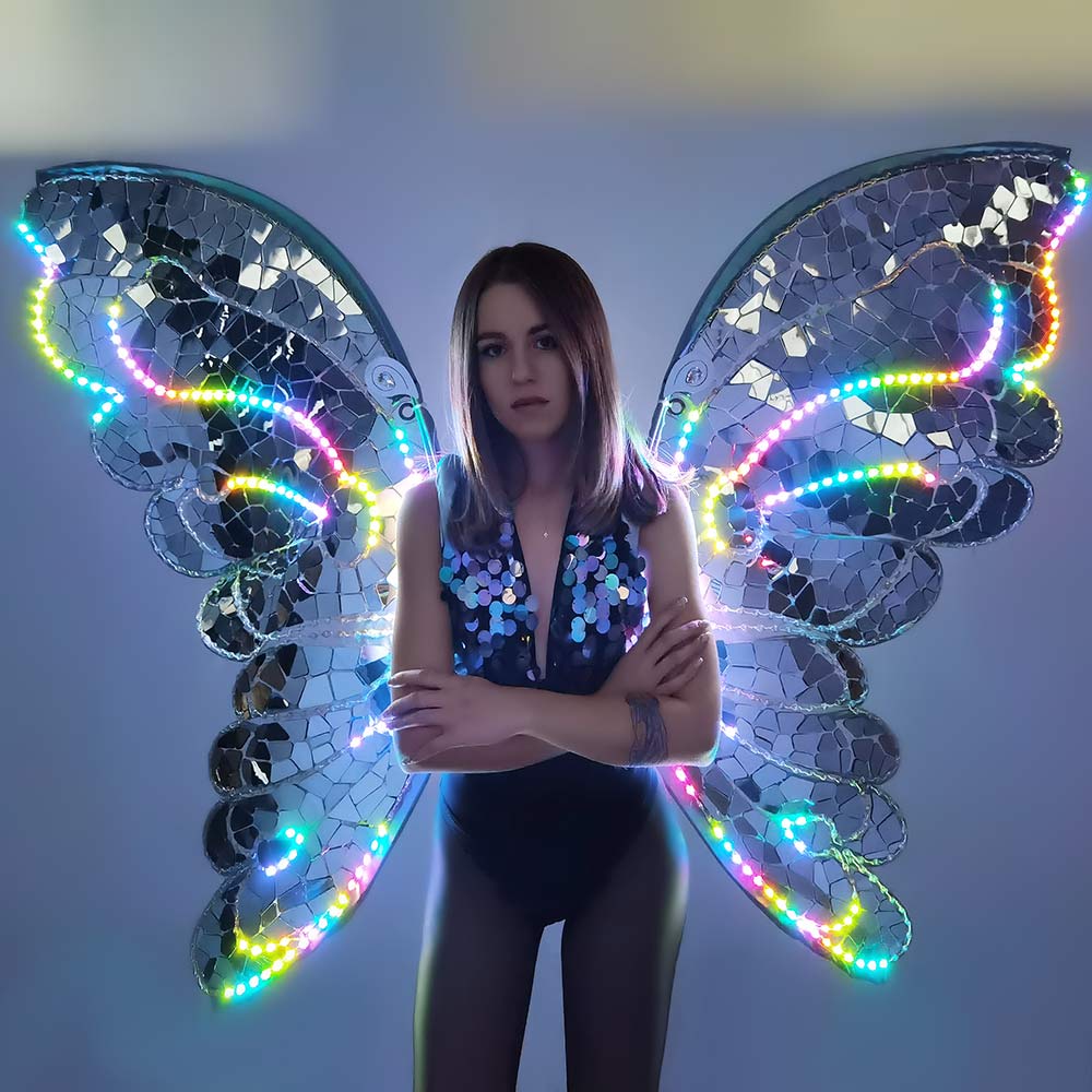 Mirror Butterfly Wings Costume for adults - by ETERESHOP