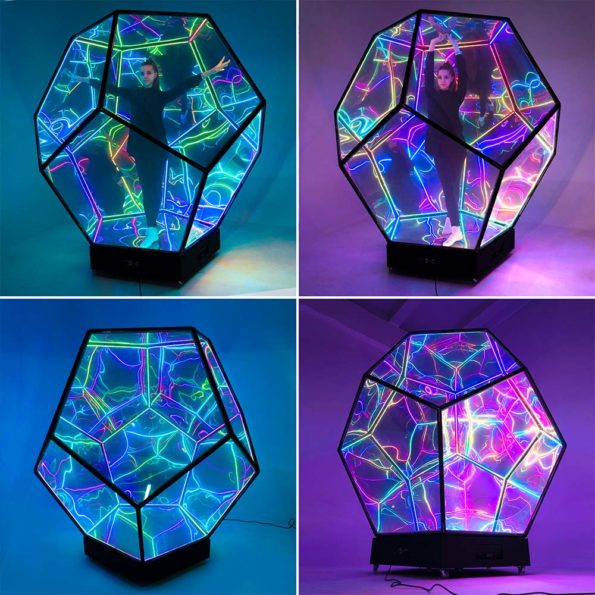 LED dodecahedron photozone