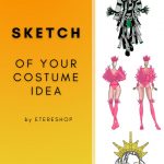 Get a sketch of your own costume idea